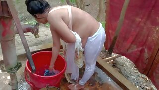 Bengali New Housewife Village Shower & Fucked brunette amateur hd