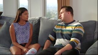 Indian kuti got Step daddy issues indian facial interracial